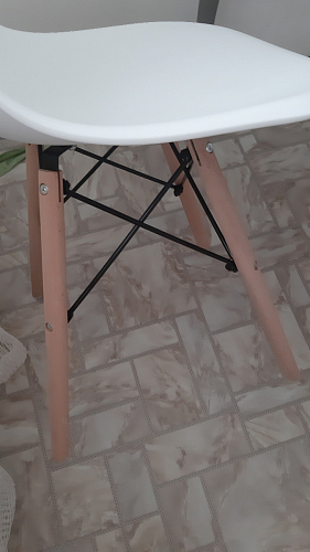 Стул Cindy Eames mod. 001 khaki / natural фото покупателя 355