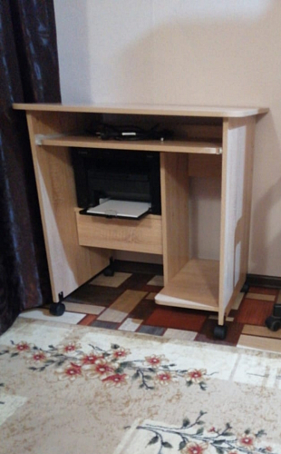 Стол компьютерный КСТ-10.1 бетон фото покупателя 35