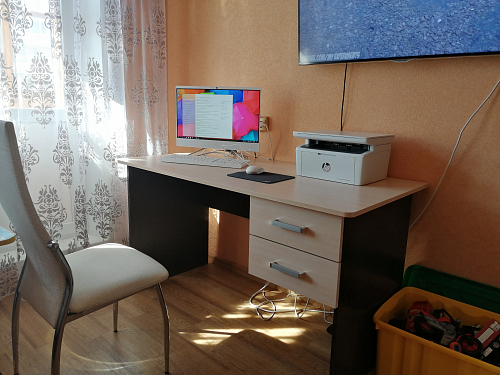 Стол письменный СП3 дуб молочный фото покупателя 5