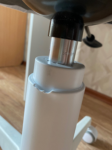 Компьютерное кресло Пард confetti silver серый / черный фото покупателя 32