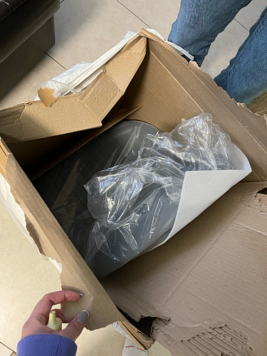 Стул на металлокаркасе Gabi latte / gold / black фото покупателя 918