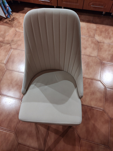 Стул на металлокаркасе Kora 1 gray / black фото покупателя 10