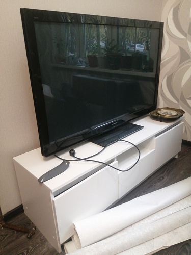 ТВ-тумба Эванте дуб сонома фото покупателя 13