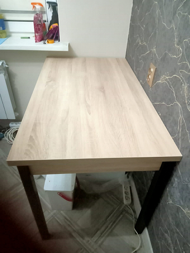 Стол Оригон делано / черный матовый фото покупателя 23