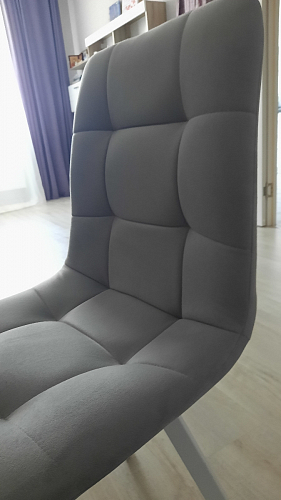 Стул Чилли 2 темно-серый  / черный фото покупателя 812