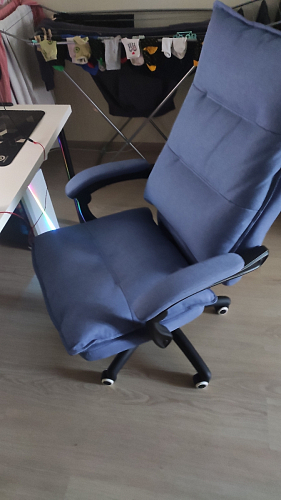 Компьютерное кресло Rapid голубое фото покупателя 16