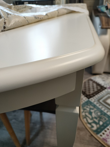 Стол обеденный раздвижной Modena/Модена MD-T4EX слоновая кость фото покупателя 3