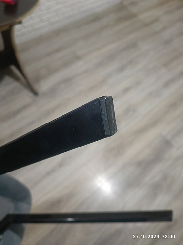 Стул на металлокаркасе Чилли К кирпичный / черный фото покупателя 532