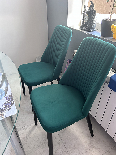 Стул на металлокаркасе Фена R белый фото покупателя 1