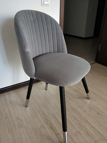 Стул на металлокаркасе Gabi green / black / silver фото покупателя 226