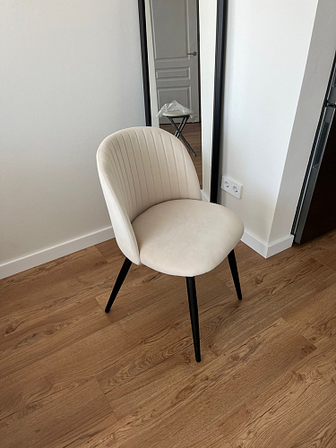 Стул на металлокаркасе Gabi wine red / black фото покупателя 452