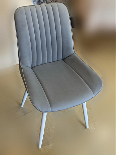 Стул на металлокаркасе Седа К кирпичный / черный фото покупателя 102