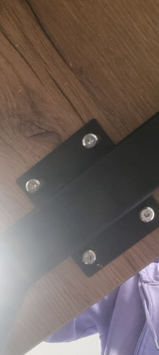 Деревянный стол Лота Лофт 120х75 белый матовый / дуб крафт золотой фото покупателя 135