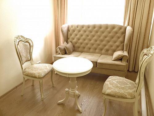 Кресло Bronte вишня / патина фото покупателя 1