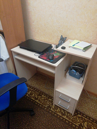 Стол компьютерный Джаз-24 правый венге фото покупателя 115