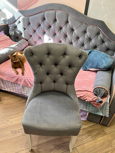 Деревянный стул Милано 1 бежевый / белый фото покупателя 61