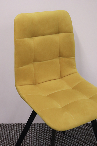 Стул на металлокаркасе Чилли К кирпичный / черный из шоурума 2