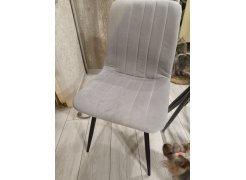 Стул на металлокаркасе Дани темно-серый / белый фото покупателя 44