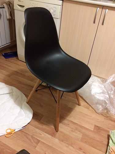 Пластиковый стул Eames PC-015 серый фото покупателя 519