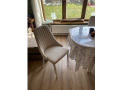 Стул на металлокаркасе Kora beige / black фото покупателя 468