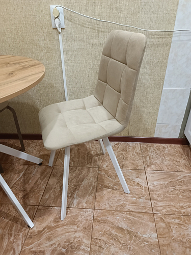 Комплект стульев Чилли 2 шт бежевый / черный фото покупателя 902