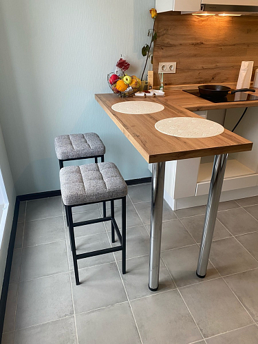 Барный стул Лофт катания лаванда / белый матовый фото покупателя 26