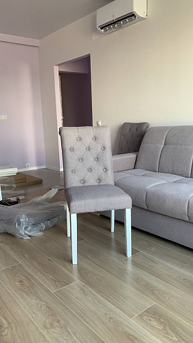 Стул Amelia white / fabric cream фото покупателя 13