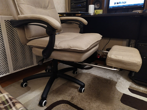 Компьютерное кресло Rapid голубое фото покупателя 88