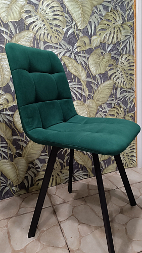 Комплект стульев Чилли 4 шт темно-серый / черный фото покупателя 34