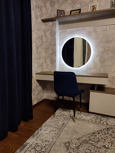 Стул на металлокаркасе Seda 1 latte / black / gold фото покупателя 24