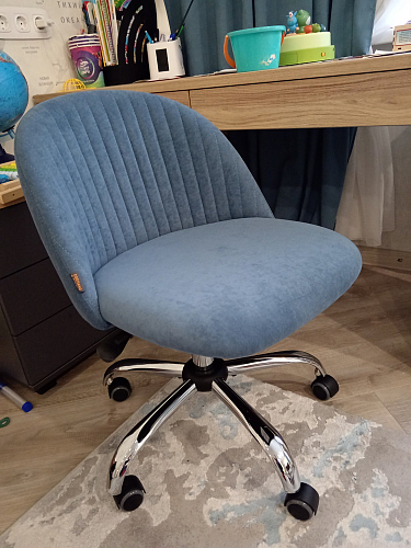 Компьютерное кресло Melody розовое фото покупателя 168