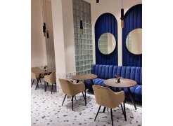 Стул на металлокаркасе Slam тёмно-серый фото покупателя 1