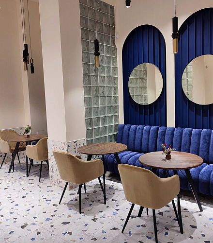 Стул на металлокаркасе Slam тёмно-серый фото покупателя 1