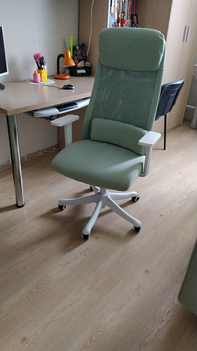 Компьютерное кресло Salta light green / white фото покупателя 20