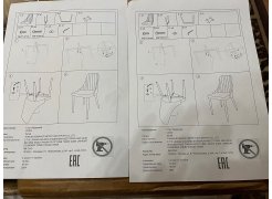 Стул на металлокаркасе Kora white фото покупателя 366