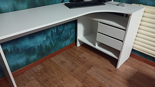 Стол письменный СПм-25 левый венге фото покупателя 9