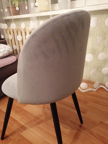 Стул на металлокаркасе Gabi latte / gold / black фото покупателя 837