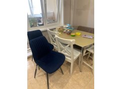 Стул на металлокаркасе Седа К 02 светло-серый / белый фото покупателя 73