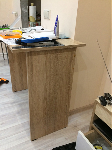 Стол письменный Kiwi дуб сонома фото покупателя 37