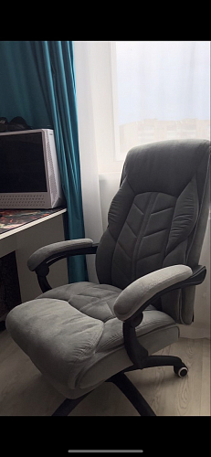 Компьютерное кресло Traun dark gray / black фото покупателя 23