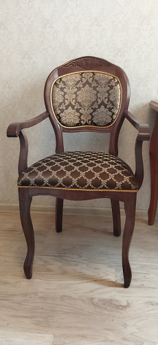 Деревянный стул Лауро орех / ромб фото покупателя 7