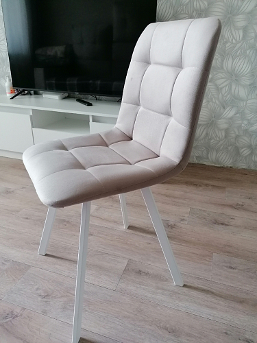 Комплект стульев Чилли 4 шт темно-серый / черный фото покупателя 394