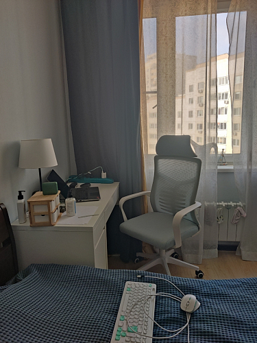 Компьютерное кресло Montana light gray / white фото покупателя 7