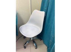 Компьютерное кресло Kolin с подушкой clear / white фото покупателя 586