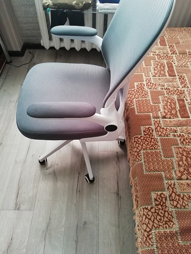 Компьютерное кресло Konfi blue / white фото покупателя 111
