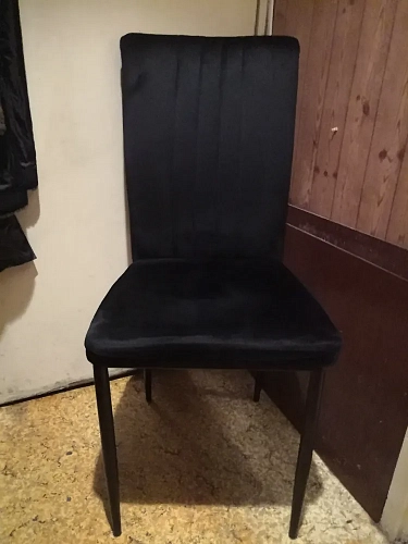 Стул на металлокаркасе Rek black фото покупателя 11