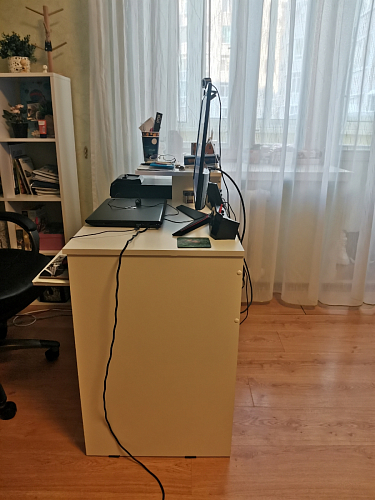 Стол компьютерный Джаз-24 правый венге фото покупателя 169