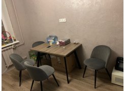 Стул на металлокаркасе Gabi gray / black фото покупателя 590