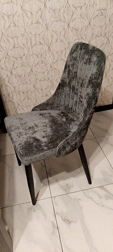 Стул на металлокаркасе Kora light blue / white фото покупателя 384