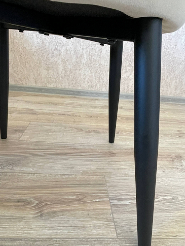 Стул на металлокаркасе Kora dark gray / black фото покупателя 311